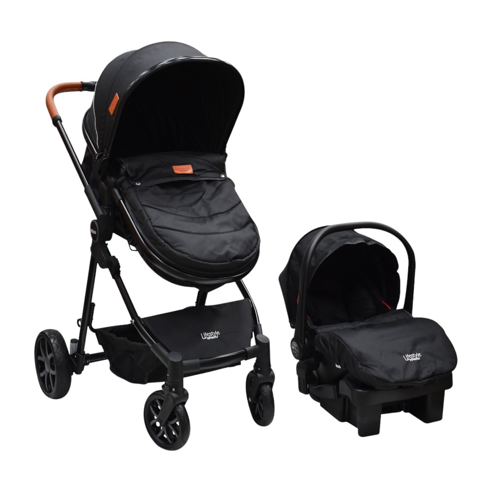 Carriola Mike Lifestyle By Infanti Black Travel System