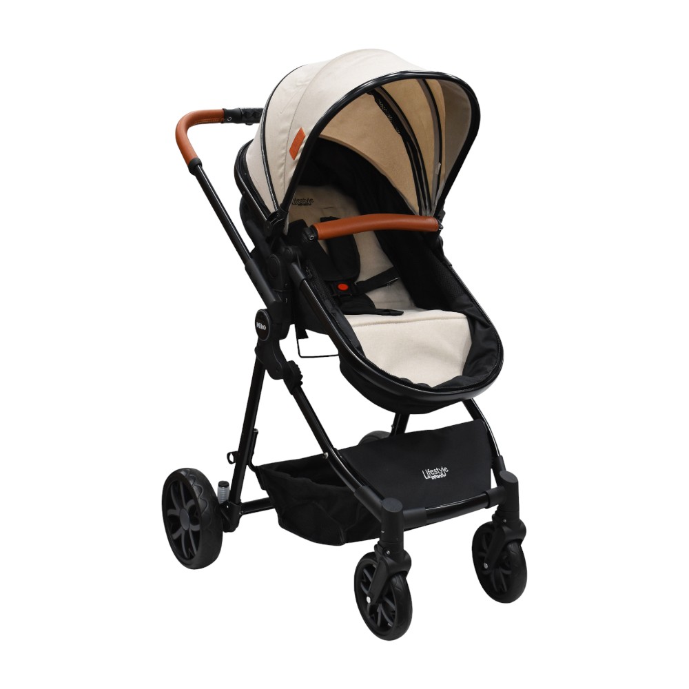 Foto 3 pulgar | Carriola Mike Lifestyle By Infanti Beige Travel System