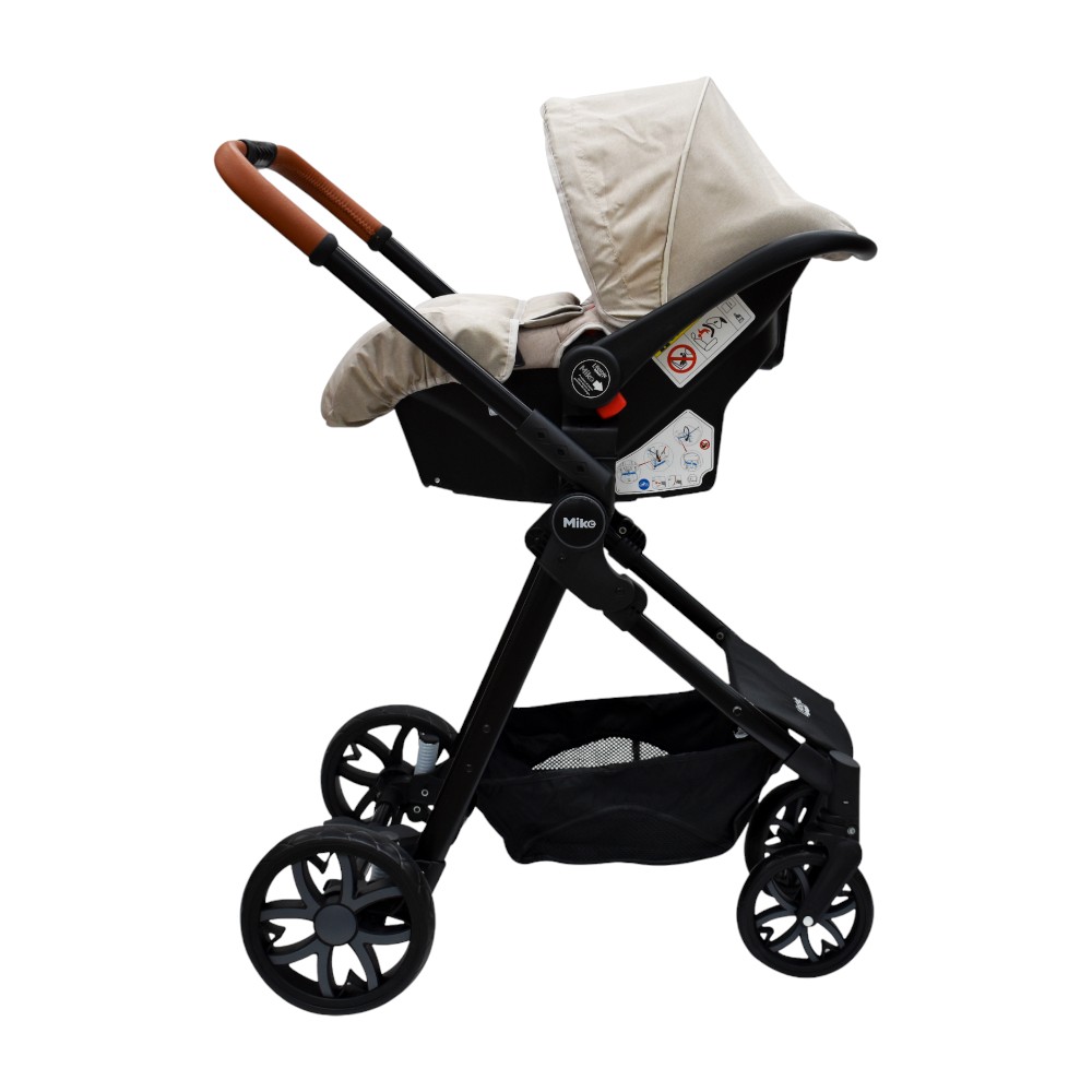 Foto 7 pulgar | Carriola Mike Lifestyle By Infanti Beige Travel System