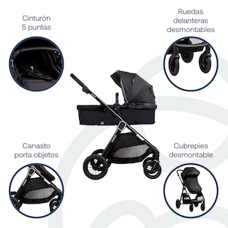 Foto 4 | Travel System Sunset Isofix Negro