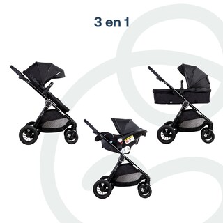 Foto 5 | Travel System Sunset Isofix Negro