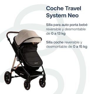 Foto 2 | Travel System Neo Beige