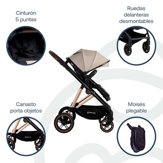 Foto 4 | Travel System Neo Beige