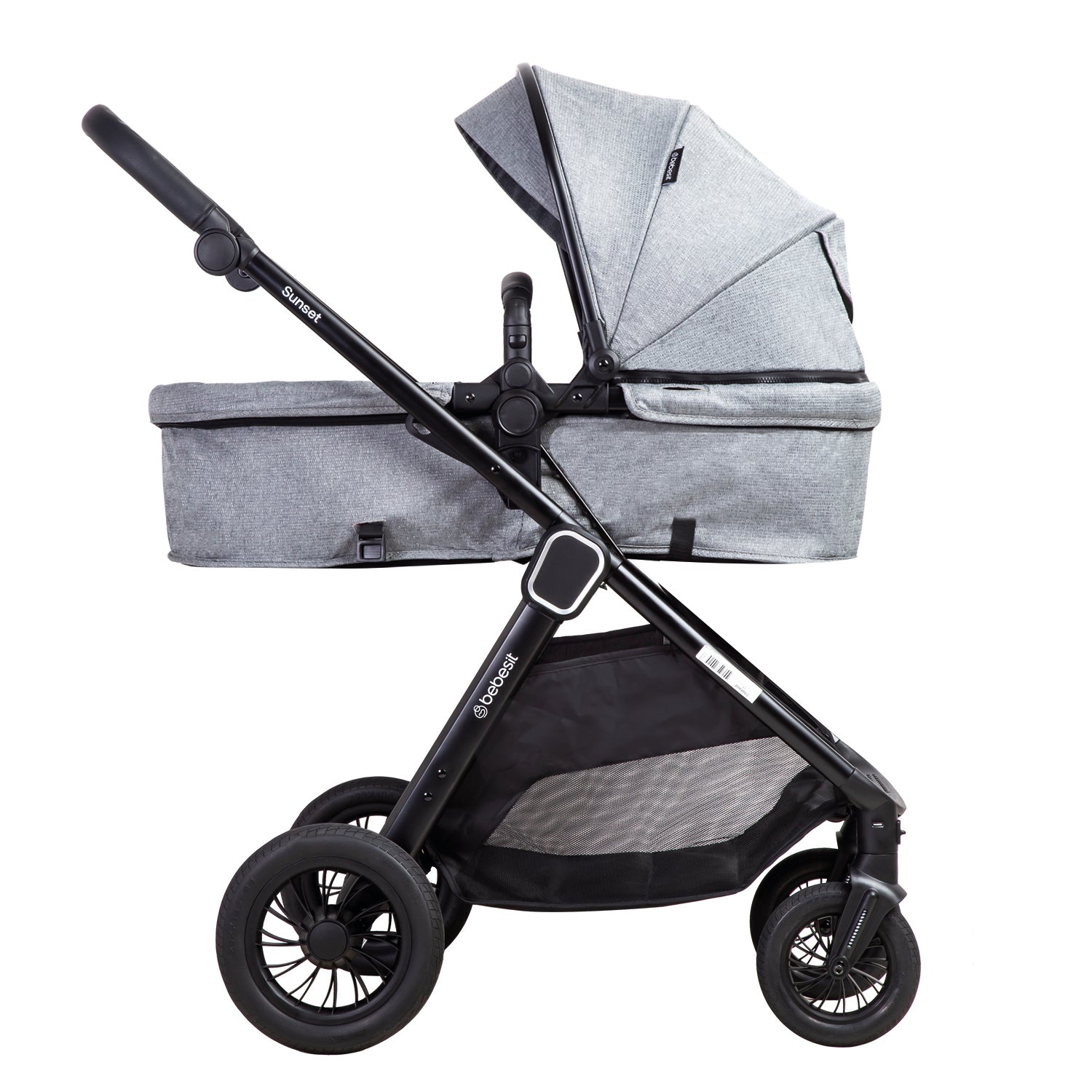 Foto 2 pulgar | Travel System Sunset Isofix Gris