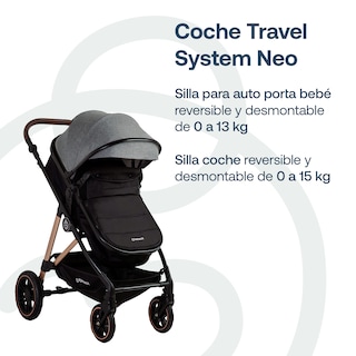 Foto 2 | Travel System Neo Gris