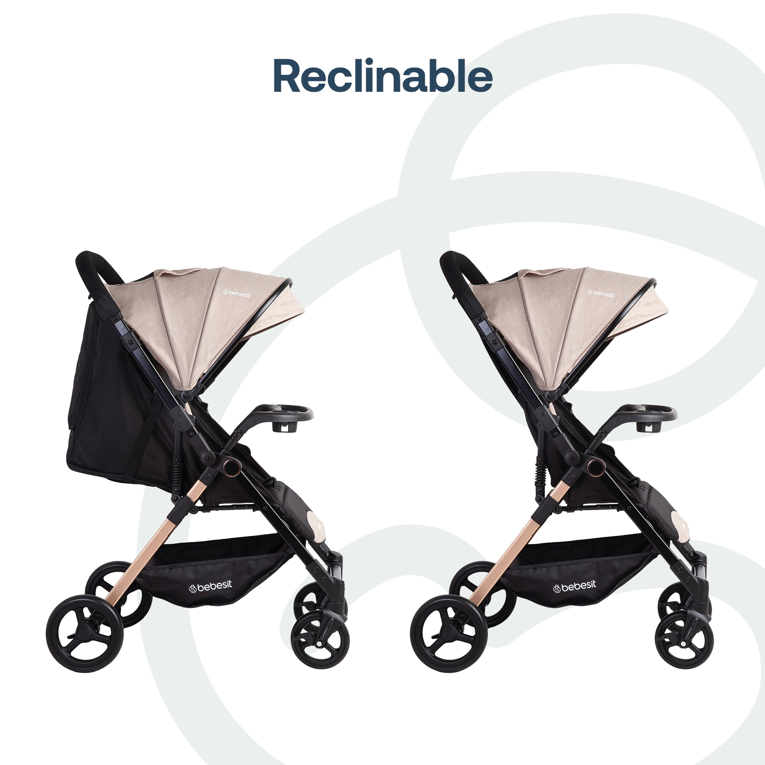 Foto 6 pulgar | Carriola City Reversible Beige