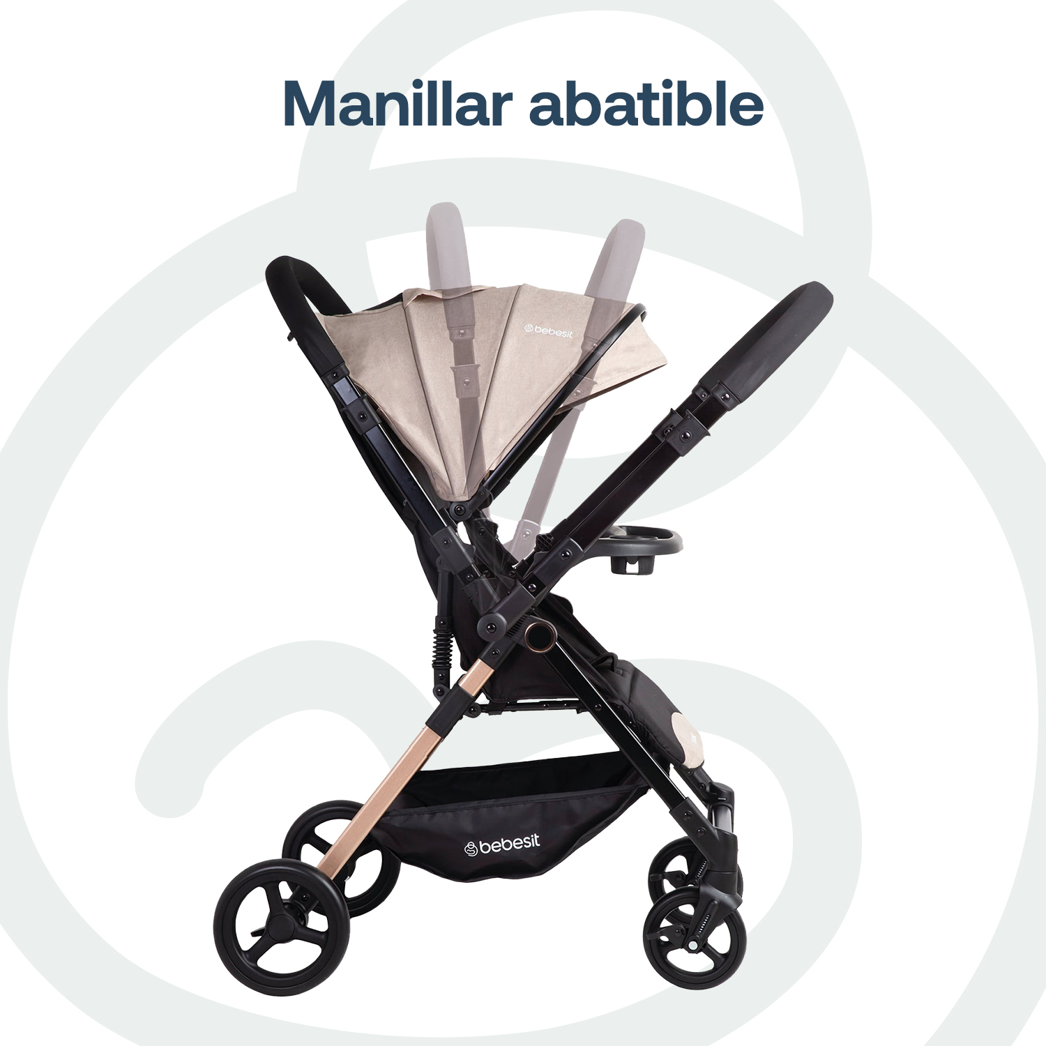 Foto 6 | Carriola City Reversible Beige