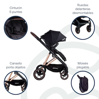 Foto 4 | Travel System Neo Negro