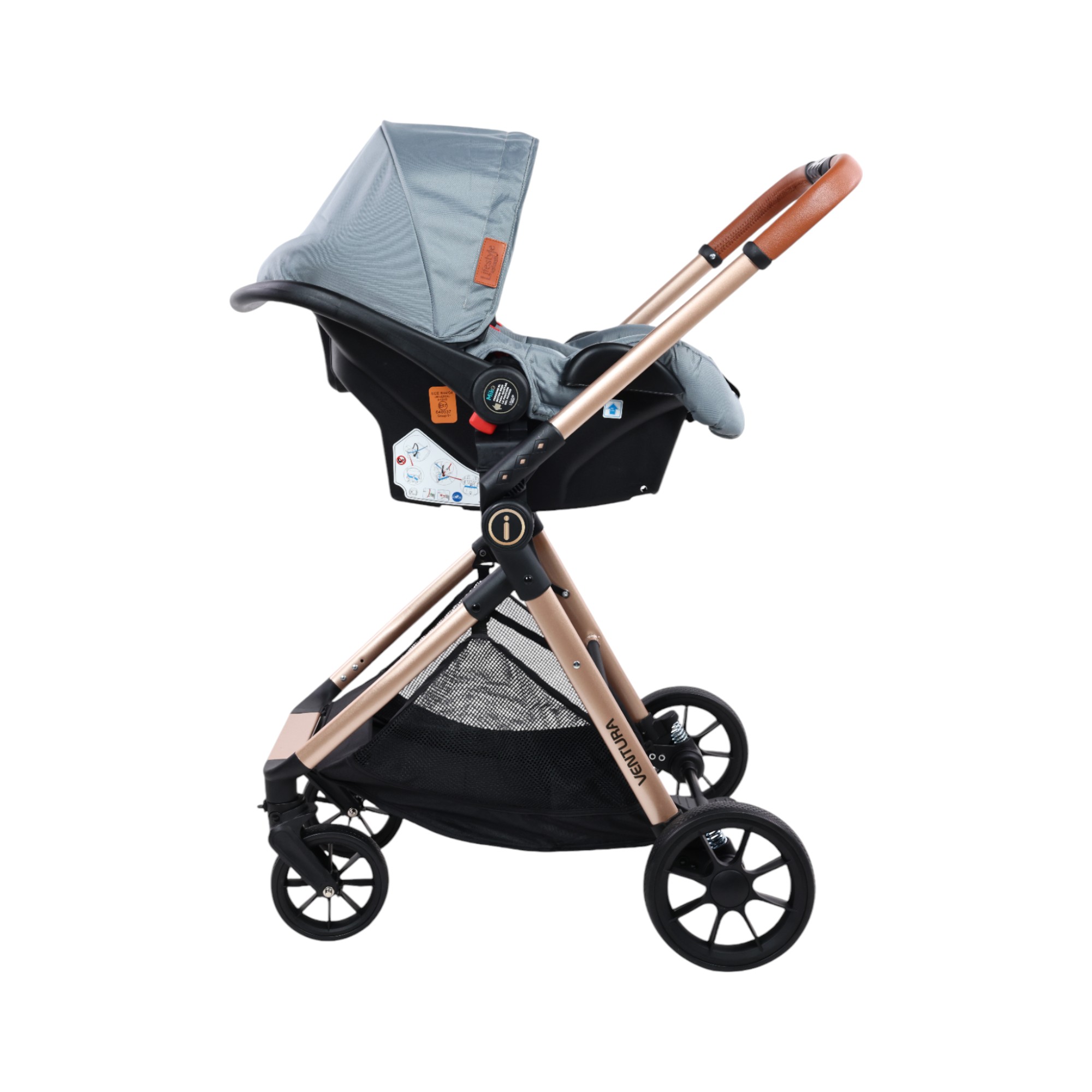 Foto 6 pulgar | Carriola Travel System Con Base Lifestyle By Infanti Ventura