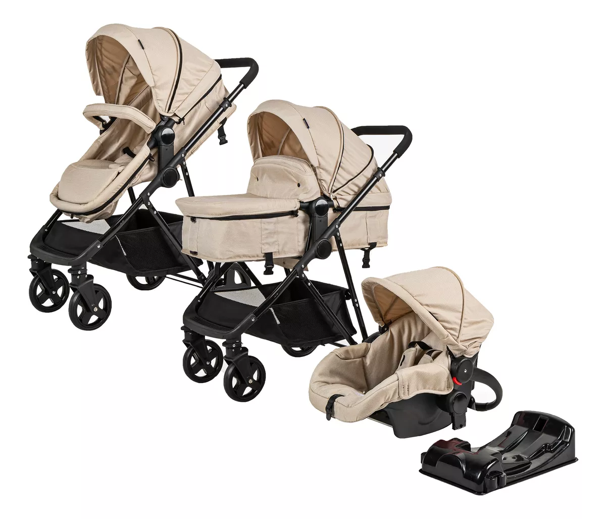 Carriola D Bebe Travel System Prince con Autoasiento