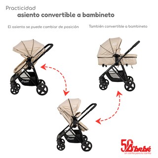 Foto 3 | Carriola Sistema de Viaje D'bebé Prince Arena
