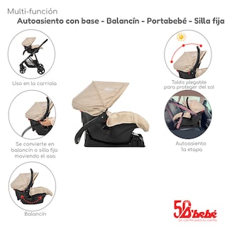 Foto 5 | Carriola Sistema de Viaje D'bebé Prince Arena