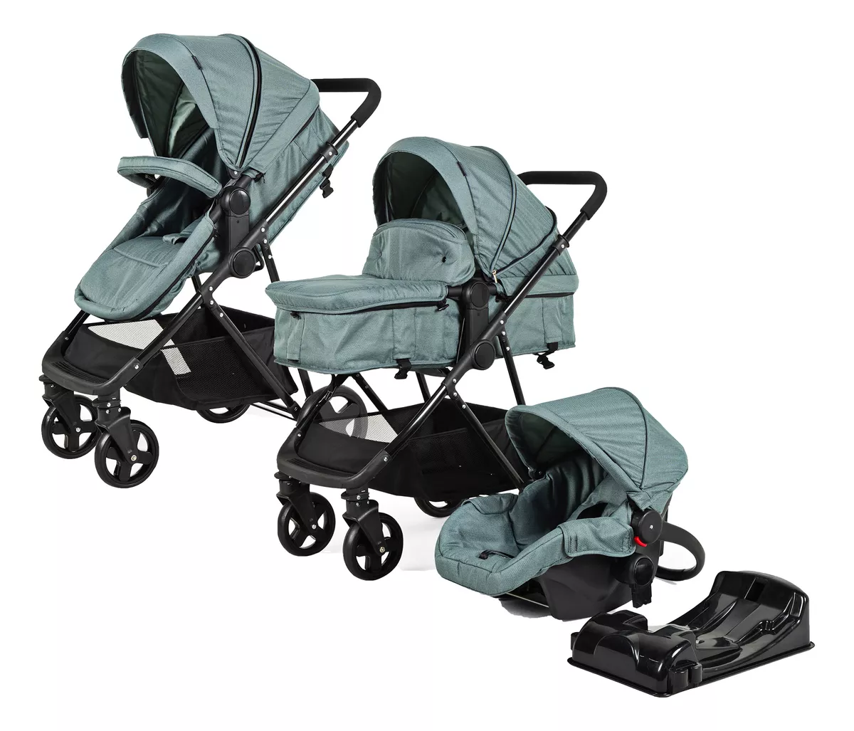 Carriola D Bebe Travel System Prince con Autoasiento