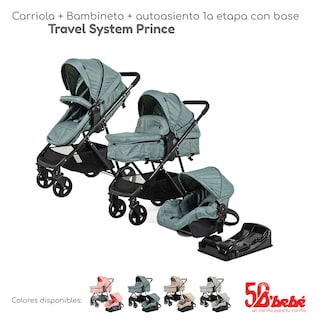 Foto 7 | Carriola Sistema de Viaje D'bebé Prince Verde