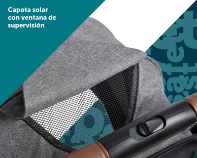 Foto 6 | Carriola Safety 1st Slim Travel Gris