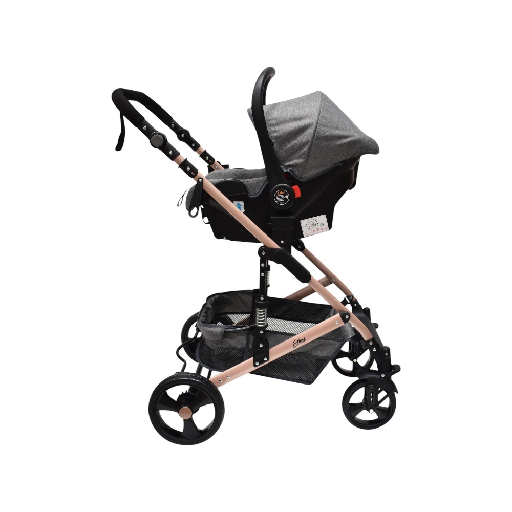 Foto 6 pulgar | Carriola Travel System Ethan Lifestyle By Infanti Color Gris