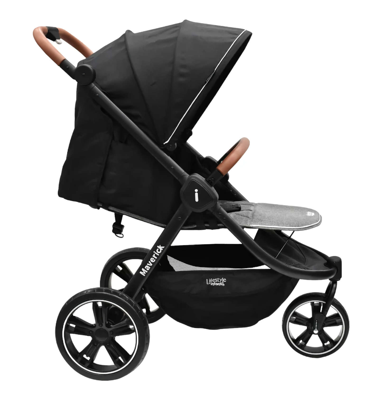 Foto 5 | Carriola Infanti Maverick Travel System Portabebé Gris para Bebé