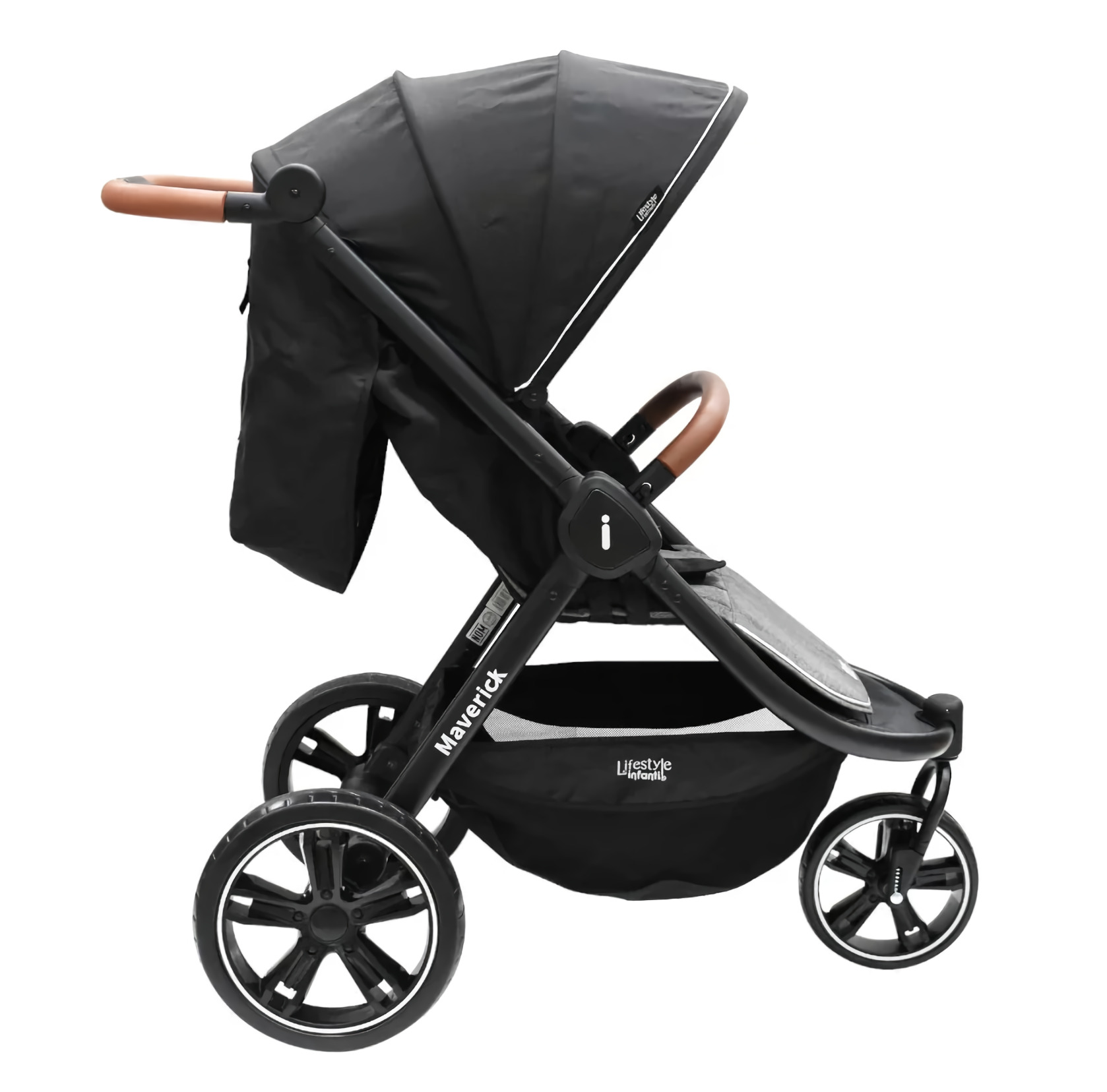 Foto 6 | Carriola Infanti Maverick Travel System Portabebé Gris para Bebé