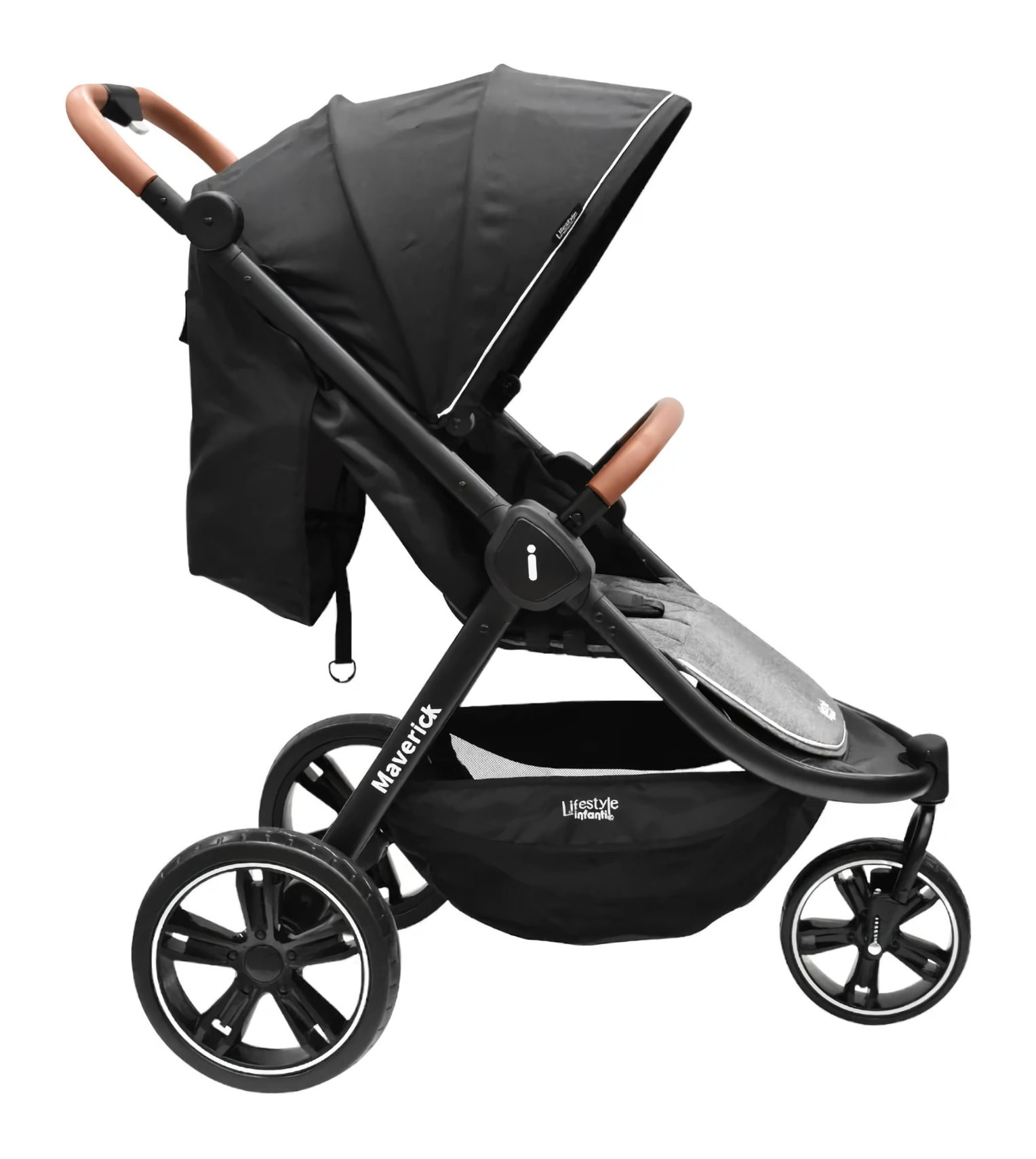 Foto 7 | Carriola Infanti Maverick Travel System Portabebé Gris para Bebé