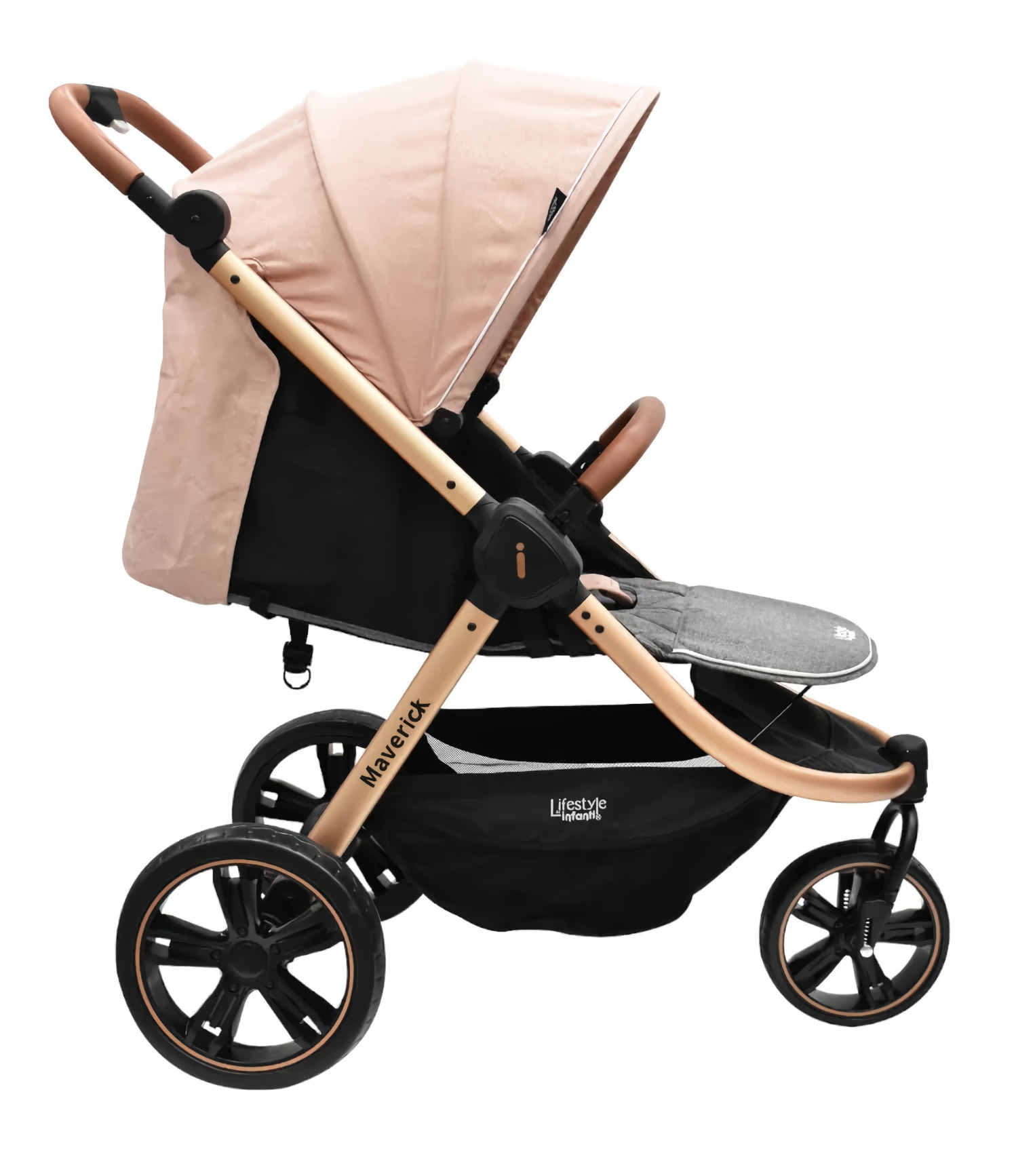 Foto 5 | Carriola Infanti Maverick Travel System Portabebé Rosa para Bebé