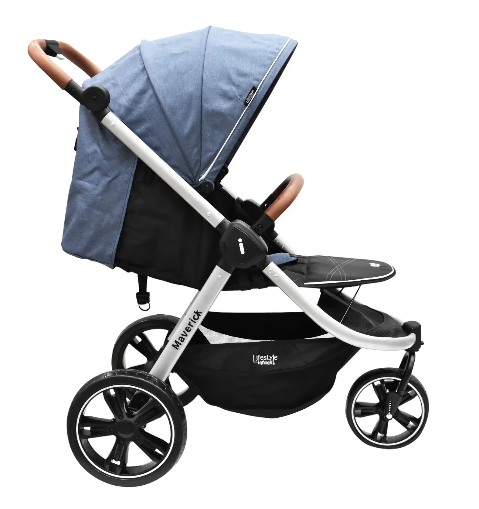 Foto 7 pulgar | Carriola Infanti Maverick Travel System con Portabebé Azul