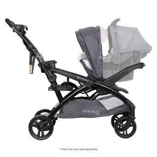 Foto 7 | Carriola Doble Baby Trend Sit N Stand Plegable A Una Mano Magnolia