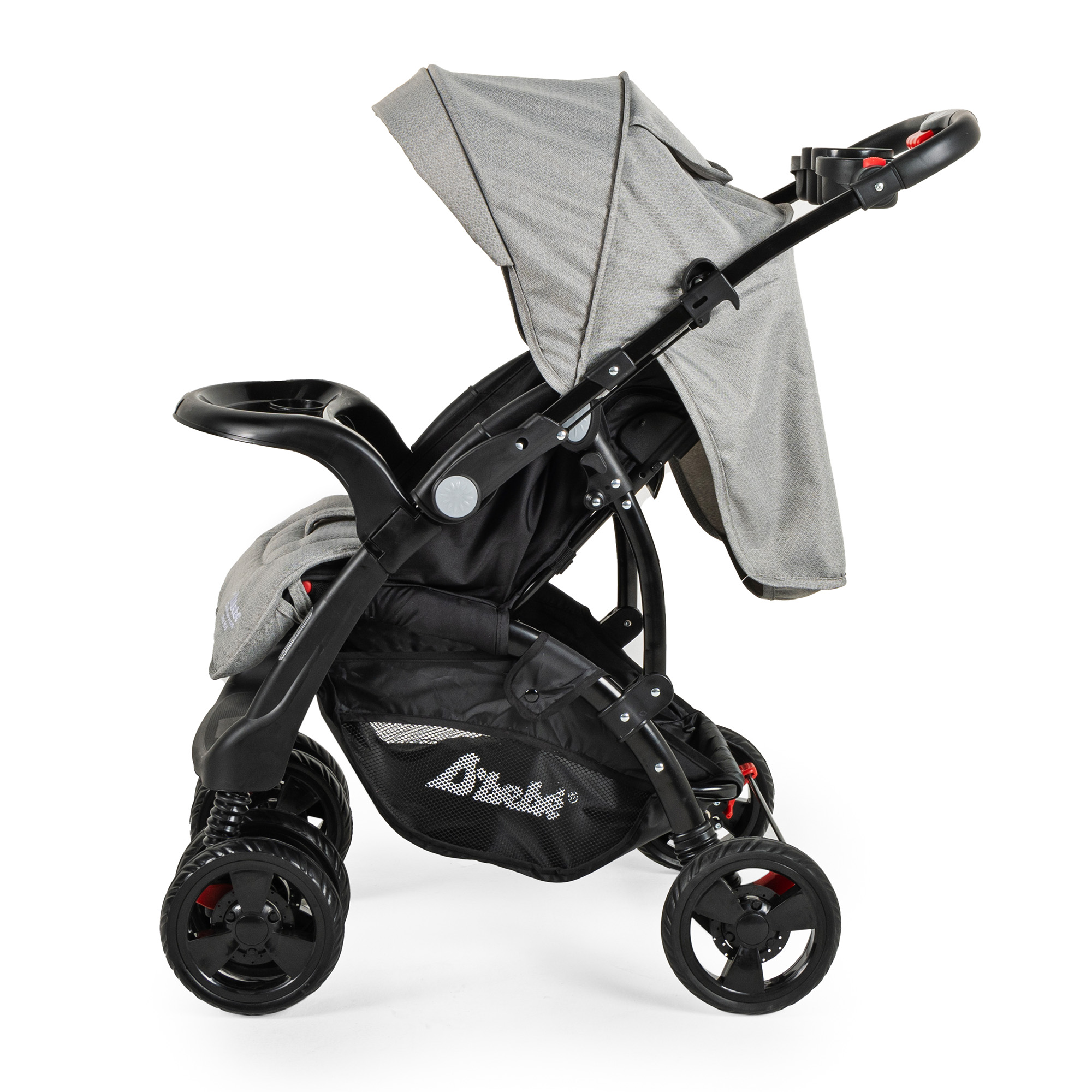 Foto 4 pulgar | Carriola D Bebé Elite Reversible Travel System Con Portabebé Gris