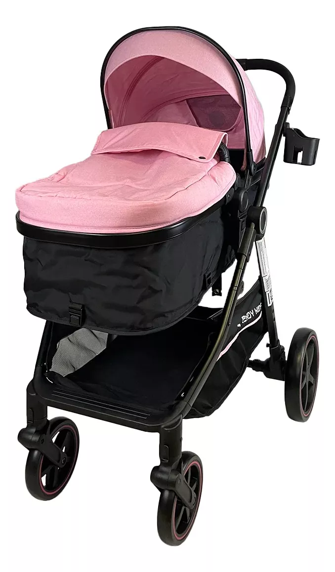 Foto 2 | Carriola para Bebé Trendy Kids Dyna con Portabebé Rosa