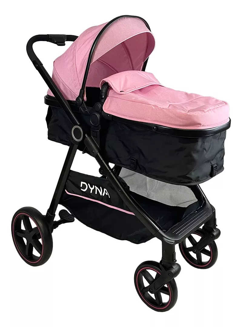 Foto 6 | Carriola para Bebé Trendy Kids Dyna con Portabebé Rosa