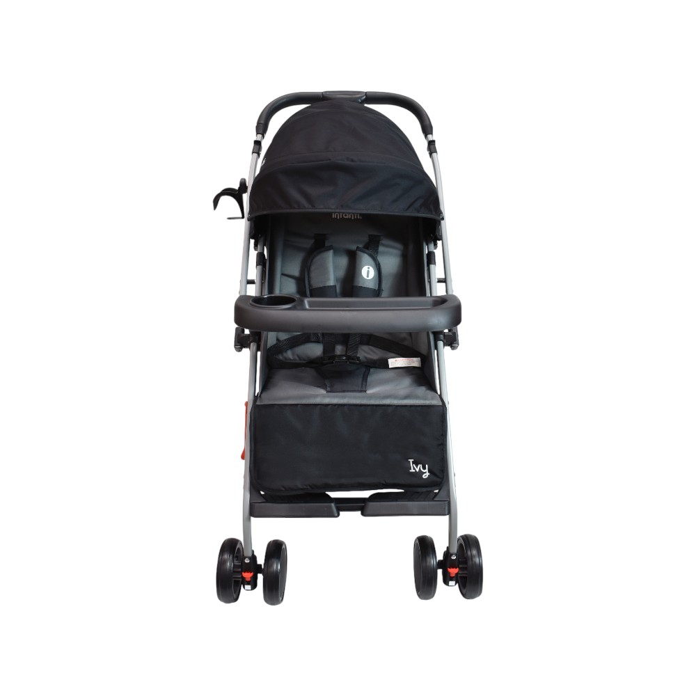 Foto 2 | Carriola De Paseo Ivy Infanti Color Black Con Mango Reversible