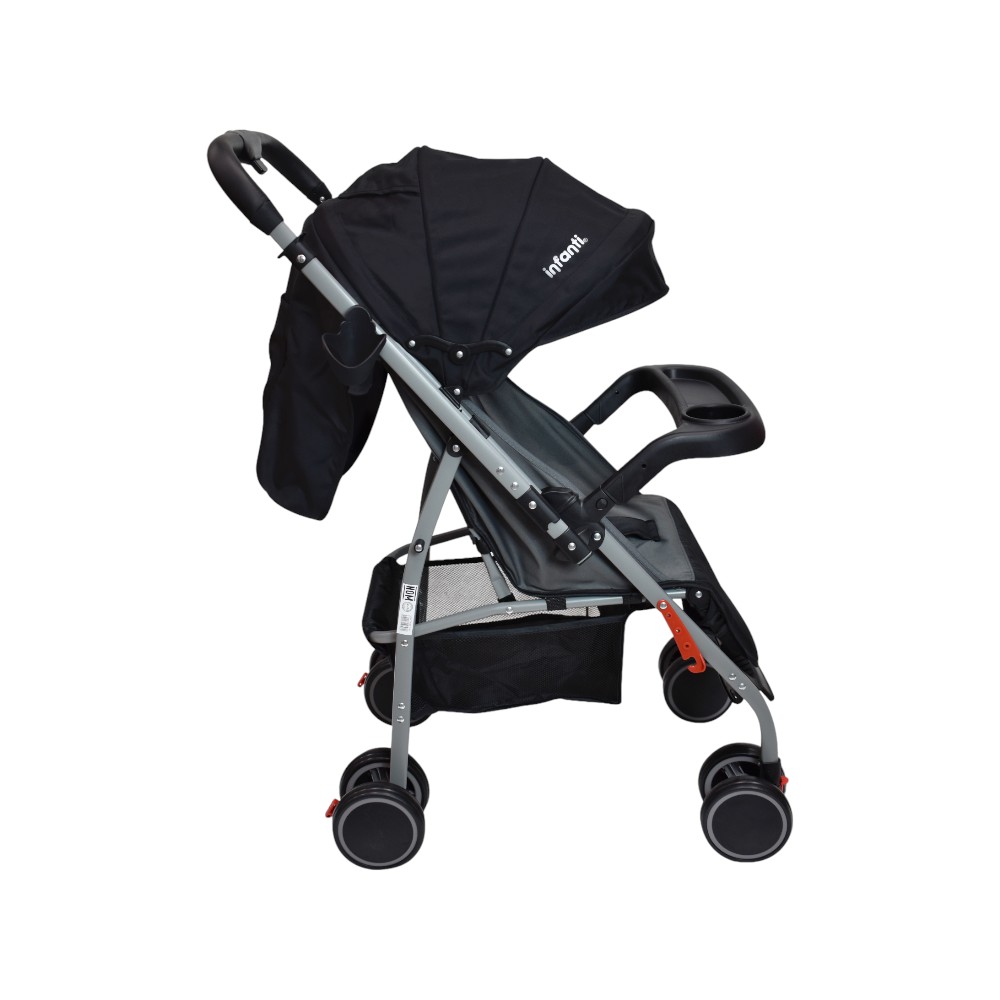 Foto 5 pulgar | Carriola De Paseo Ivy Infanti Color Black Con Mango Reversible