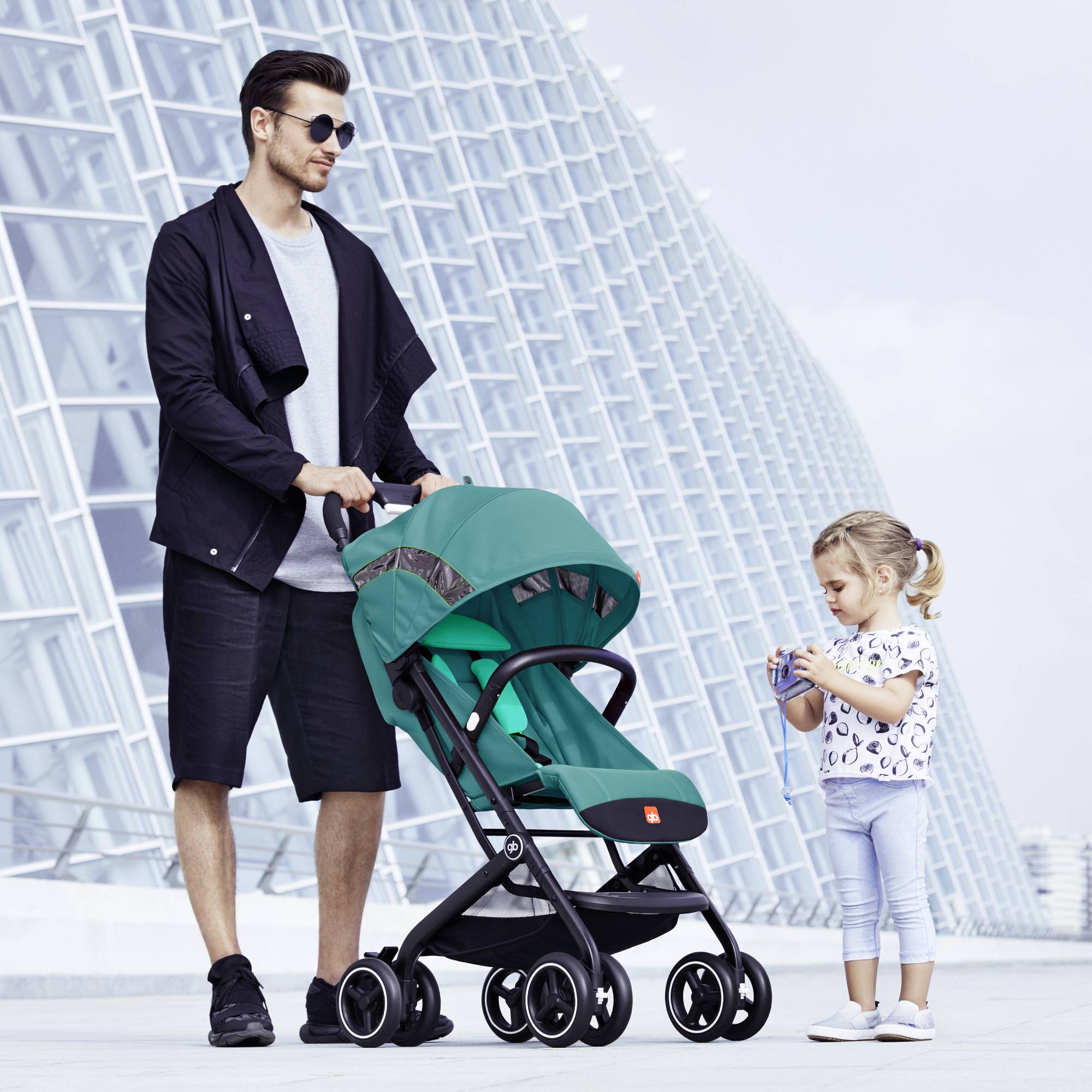 Foto 6 | Carriola De Viaje Gb Qbit+ All Terrain Ultra Compacta Ligera