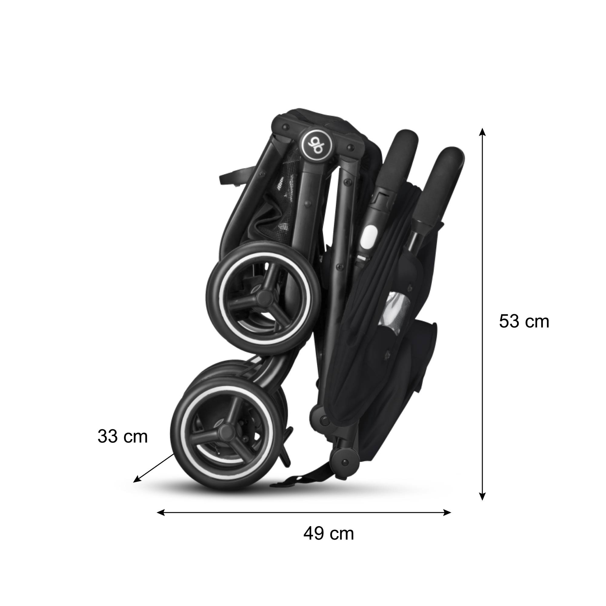 Foto 9 pulgar | Carriola De Viaje Gb Qbit+ All Terrain Ultra Compacta Ligera