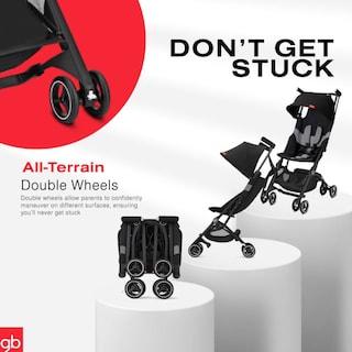 Foto 4 | Carriola De Viaje Gb Pockit+ All Terrain Apto Avion Ligera Bebe