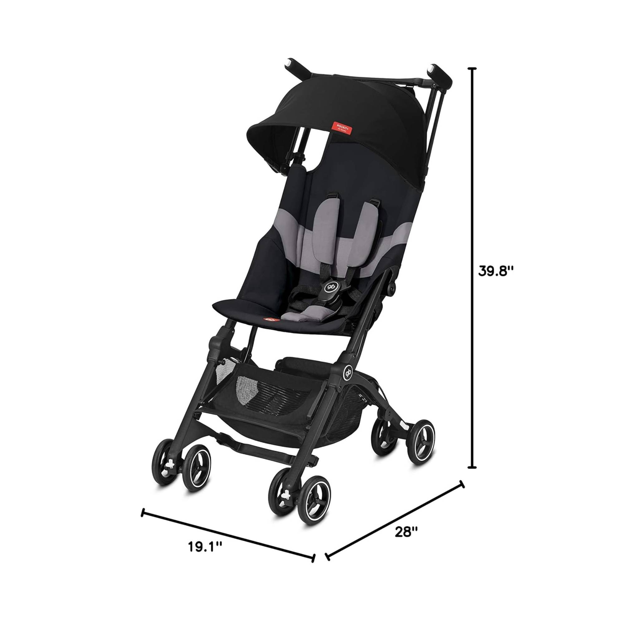 Foto 7 | Carriola De Viaje Gb Pockit+ All Terrain Apto Avion Ligera Bebe
