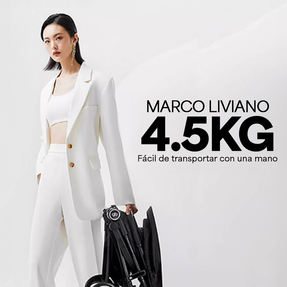Foto 5 | Carriola De Viaje Gb Fyn Plus Carbon Fiber Apto Avion Ligera