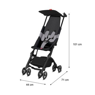 Foto 6 | Carriola Viajera Gb Pockit Air All Terrain Ligera Apto Cabina