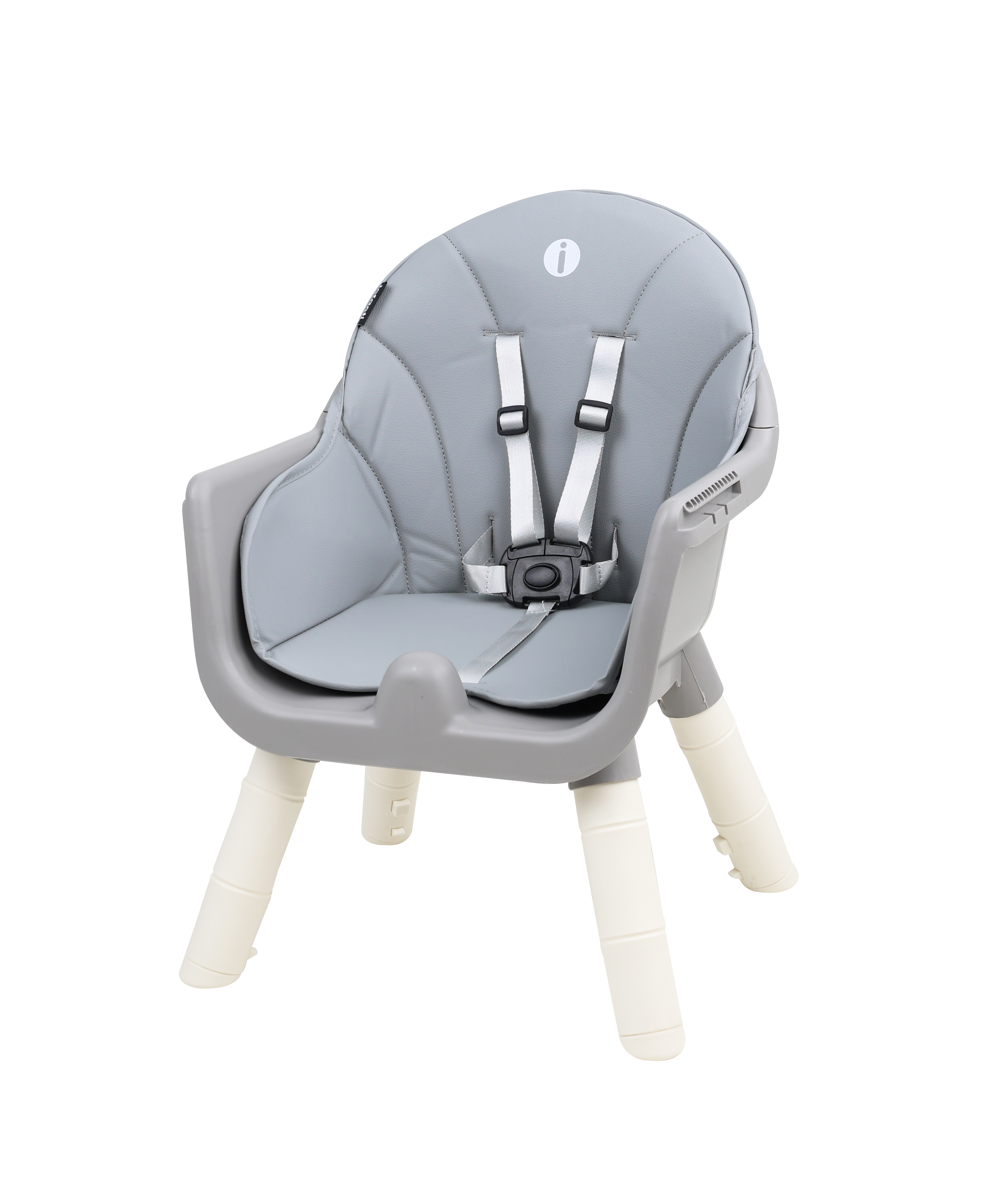 Foto 5 pulgar | Silla Alta Golden Infanti Color Gris 6 En 1 Charola Desmontable