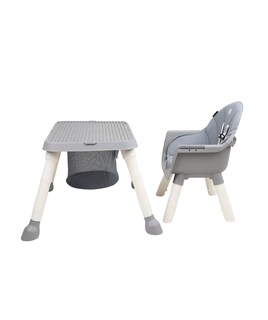 Foto 5 | Silla Alta Golden Infanti Color Gris 6 En 1 Charola Desmontable