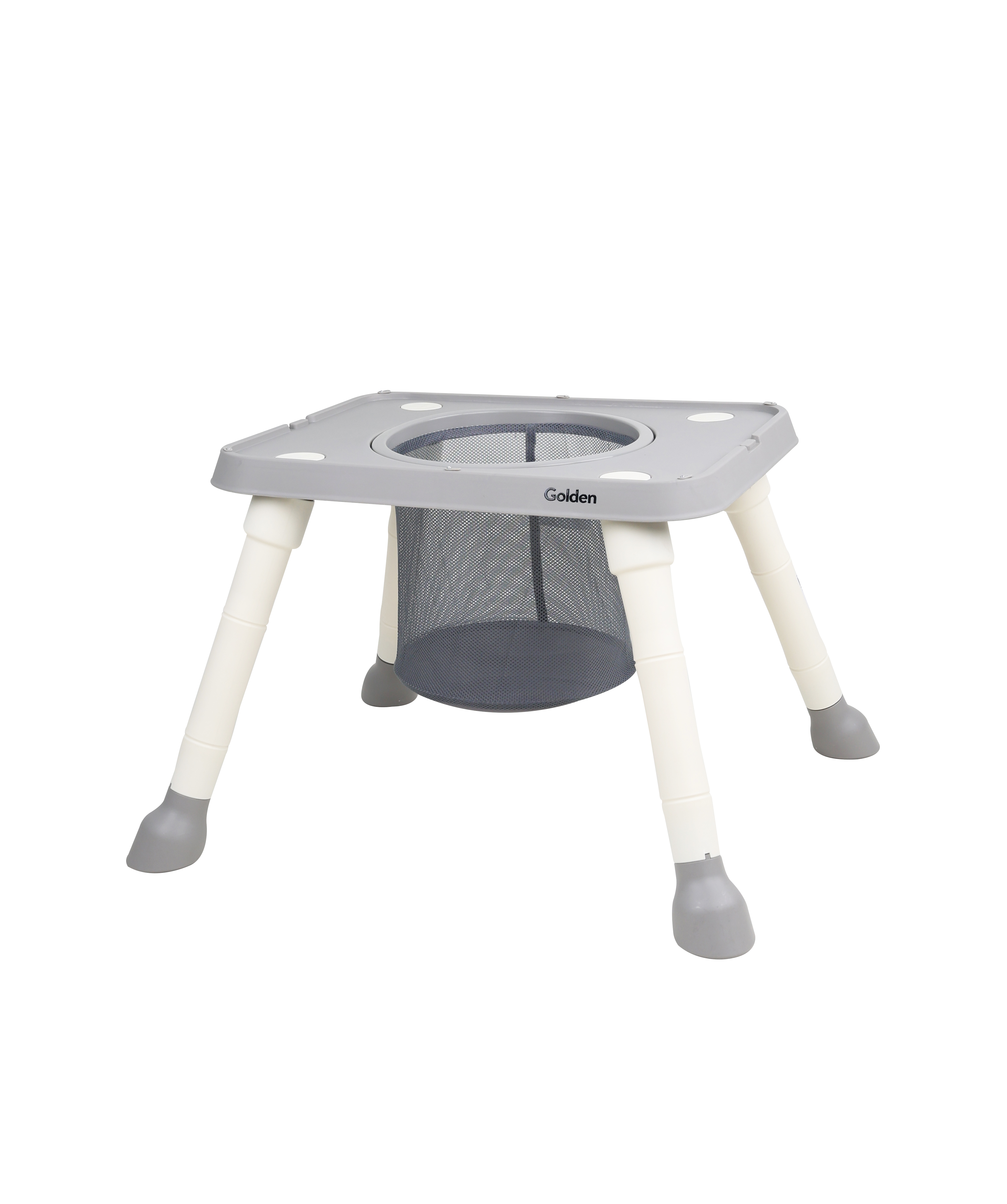 Foto 8 pulgar | Silla Alta Golden Infanti Color Gris 6 En 1 Charola Desmontable
