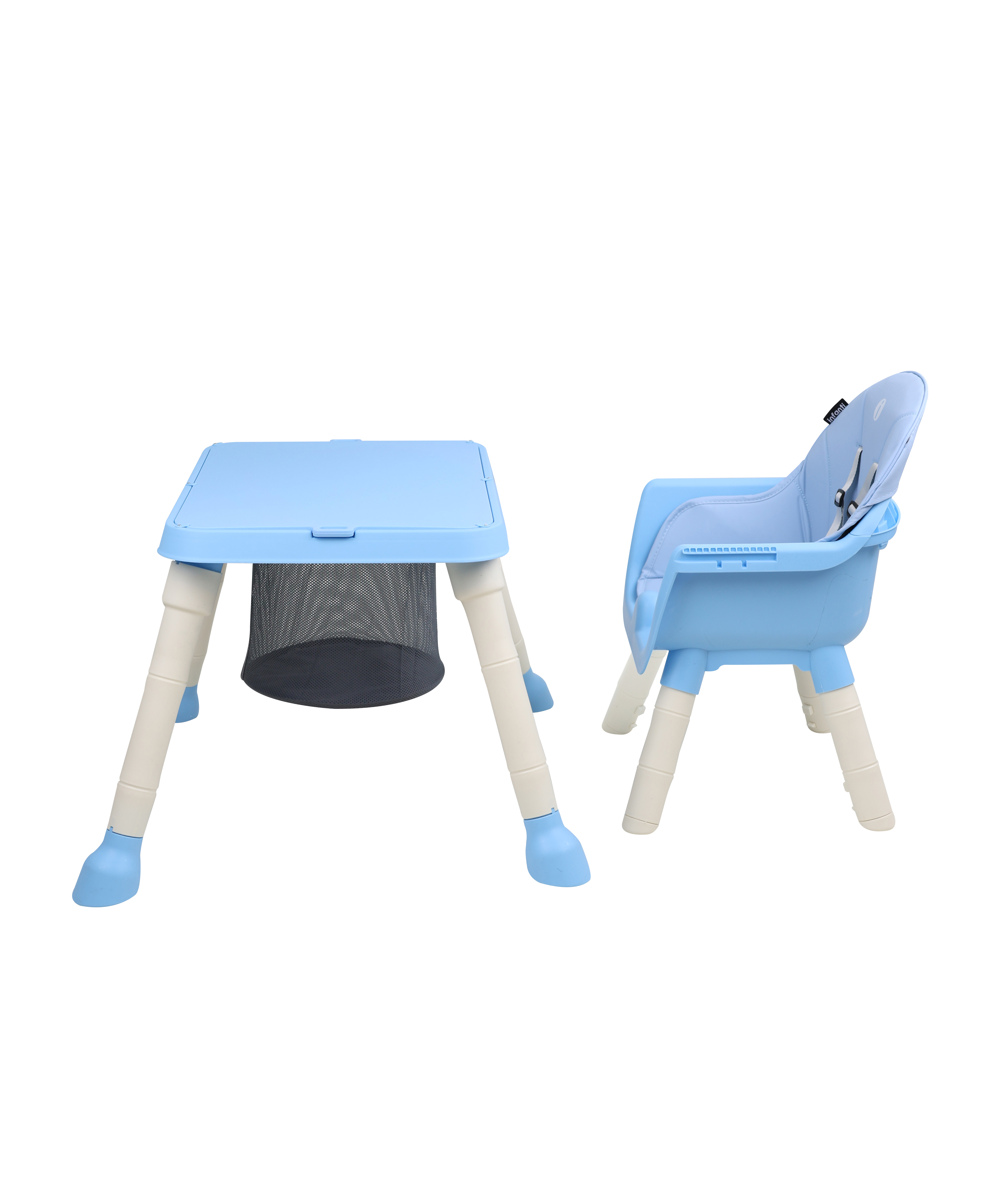 Foto 7 | Silla Alta Golden Infanti  Color Azul 6 En 1 Charola Desmontable