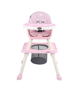 Foto 2 | Silla Alta Golden Infanti Color Rosa 6 En 1 Charola Desmontable