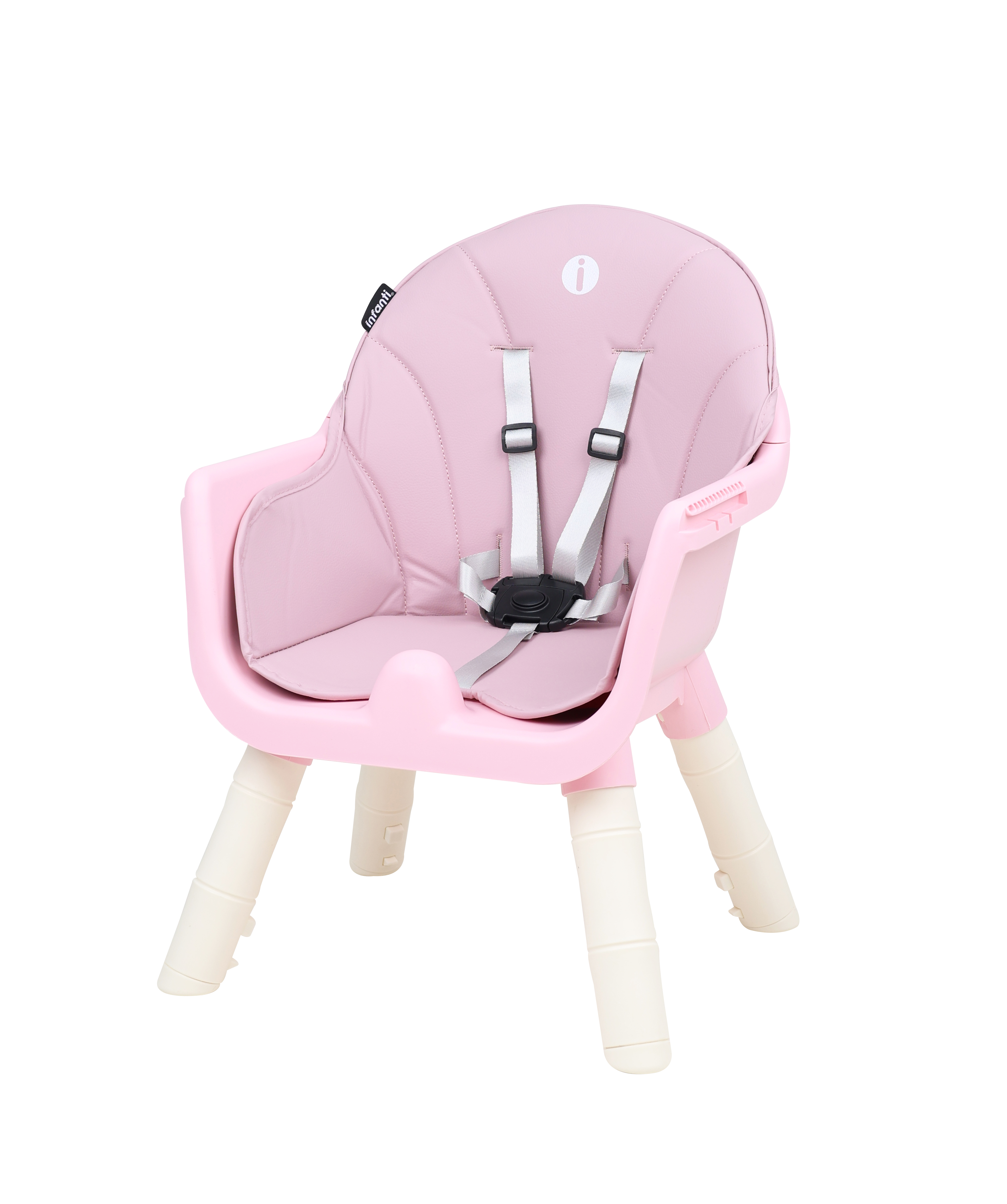 Foto 3 | Silla Alta Golden Infanti Color Rosa 6 En 1 Charola Desmontable