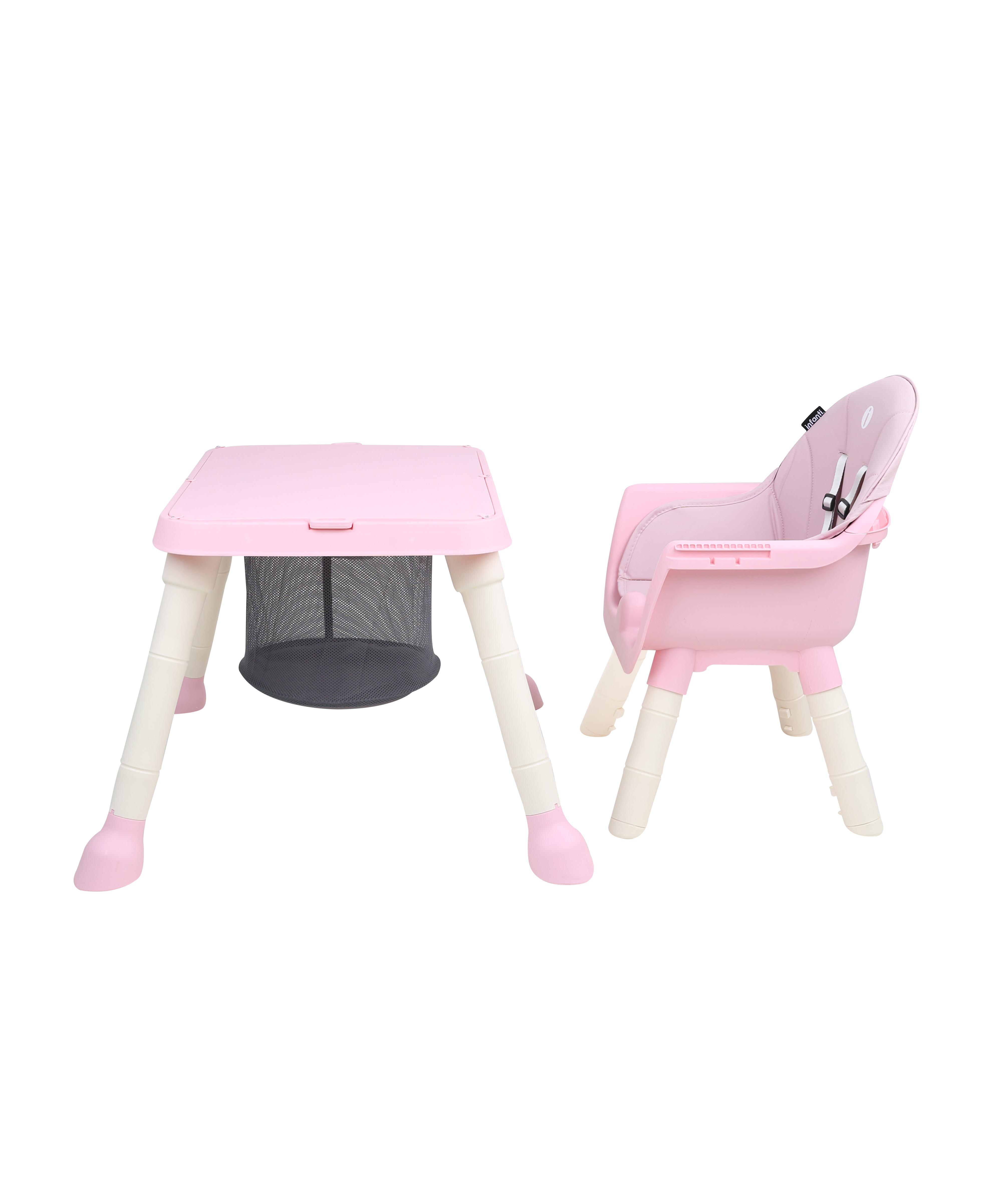 Foto 5 | Silla Alta Golden Infanti Color Rosa 6 En 1 Charola Desmontable