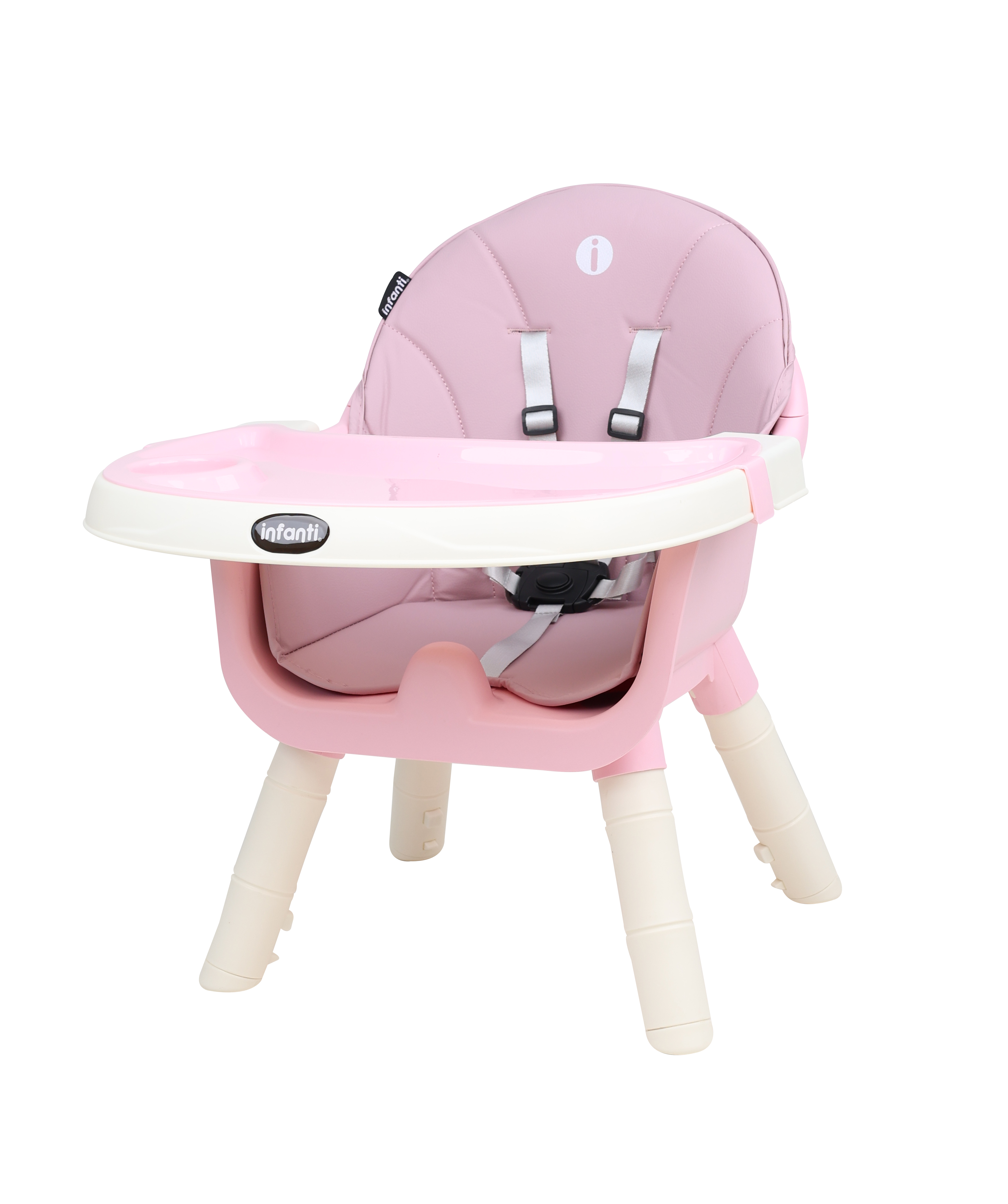 Foto 8 | Silla Alta Golden Infanti Color Rosa 6 En 1 Charola Desmontable