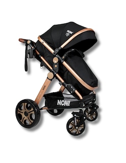 Foto 3 | Carriola De Paseo Travel System Noni Is-999-a Chasis Dorado Ahumado