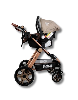 Foto 5 | Carriola De Paseo Travel System Noni Is-999-a Chasis Dorado Ahumado