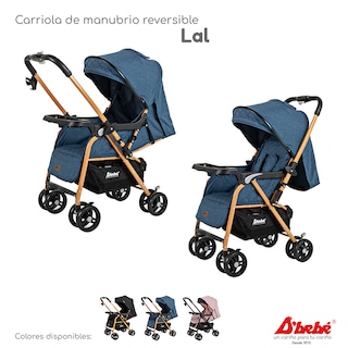 Foto 5 | Carriola Reversible D'bebé Lal Azul
