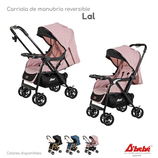 Foto 5 | Carriola Reversible D'bebé Lal Rosa