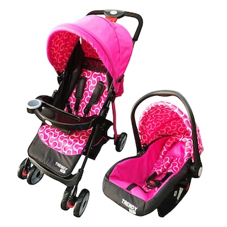 Foto 1 | Carreola Trendy Kids Maxxy Sistema De Viaje 4en1 Rosa